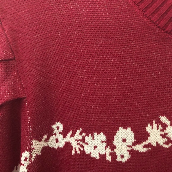 LOFT Puff Sleeve Sweater XL - Picture 5 of 8